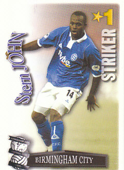 Stern John Birmingham City 2003/04 Shoot Out #52